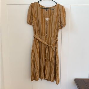 Universal Thread Mustard button Dress